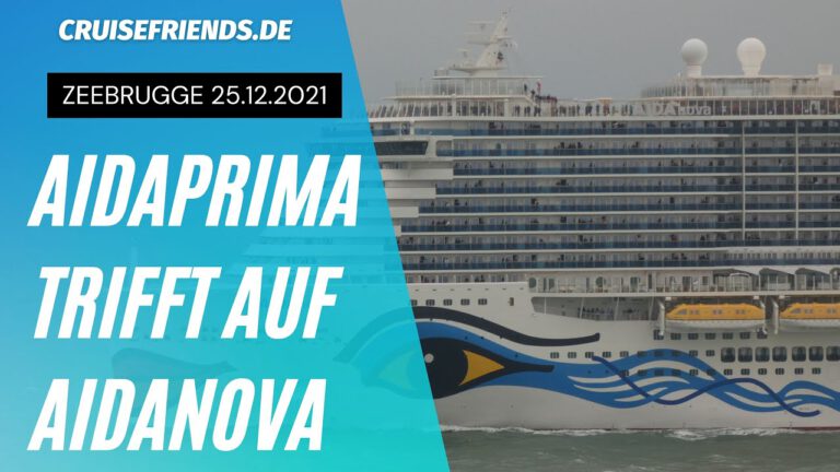 AIDAprima trifft auf AIDAnova