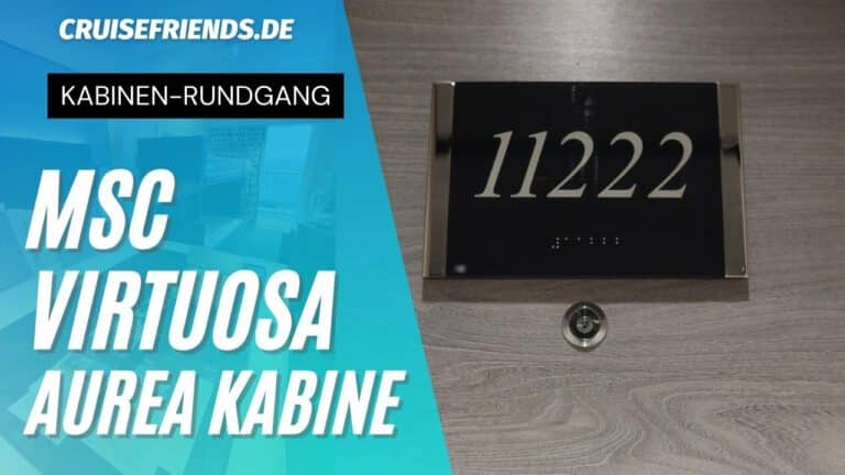 Video: MSC Virtuosa Kabine 11222