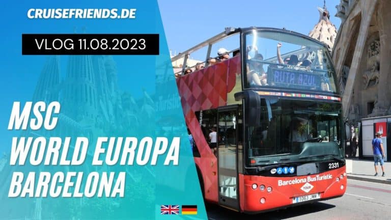 Video: MSC World Europa – Barcelona