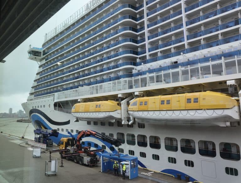 AIDAnova Reisebericht Tag 1 – Hamburg