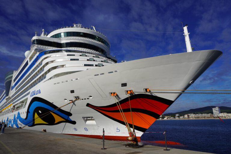 AIDAluna – Erstanlauf in Palamós