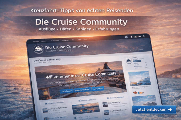 Die Cruise Community – Mehr als ein Forum