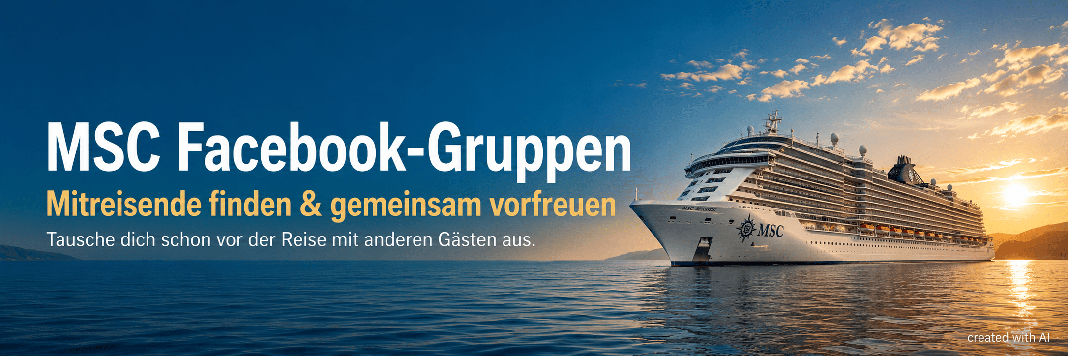 MSC Facebook-Gruppen