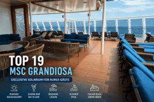 Top 19 Deck auf der MSC Grandiosa