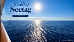 Ein Seetag auf der MSC Grandiosa – zwischen Delfinen, Sonnenschein und einer unerwarteten Suchaktion