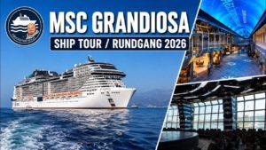 MSC Grandiosa – Rundgang über das Kreuzfahrtschiff
